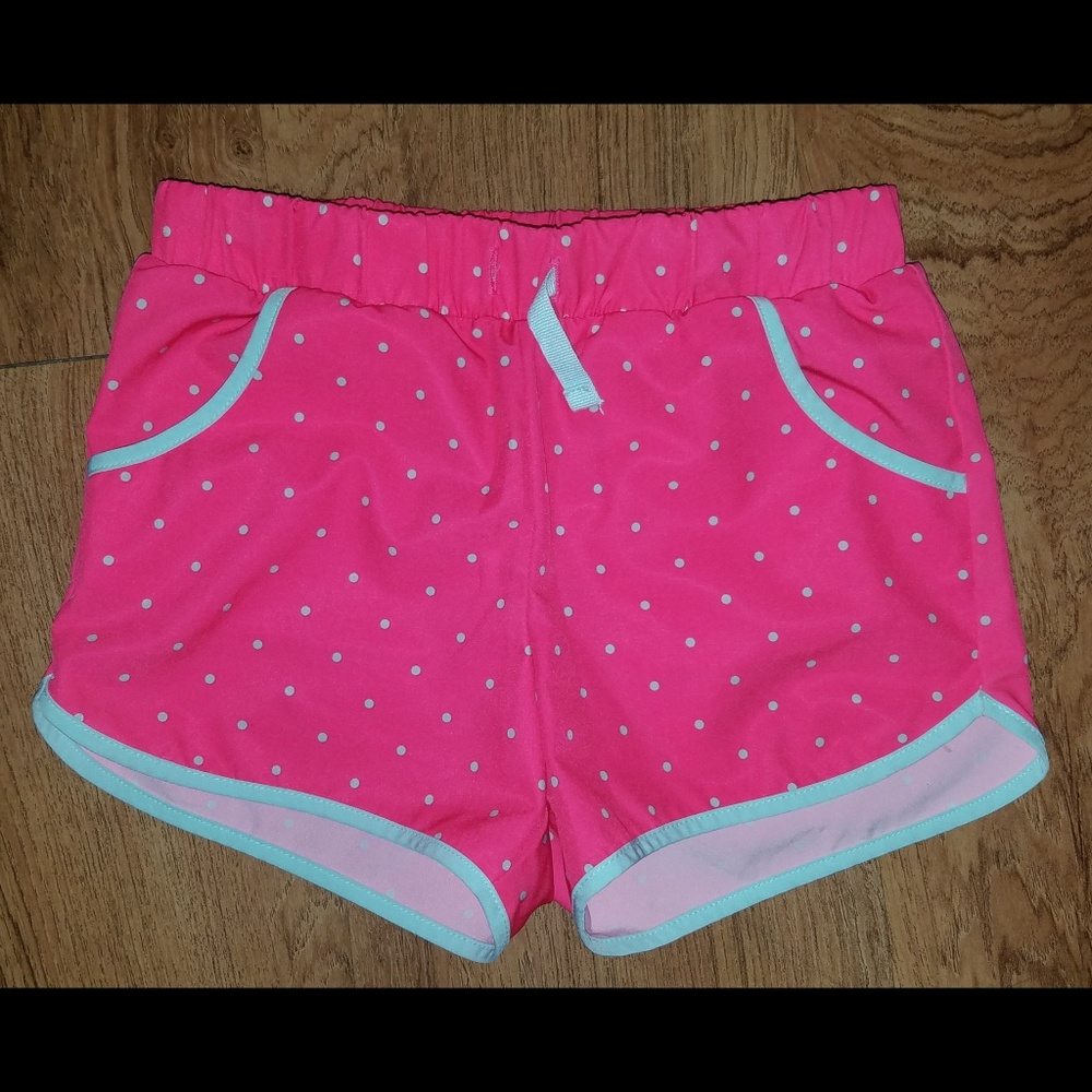 3 for $15 Cat and Jack pink polka-dot shorts